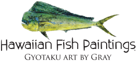 Hawaiian Fish Paintings Logo